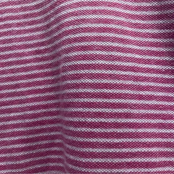 Jos. A. Bank Traveler’s Collection Red & White Stripe Polo Men’s Small S - Picture 3 of 4